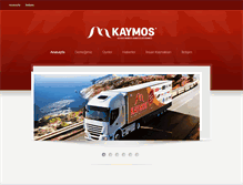 Tablet Screenshot of kaymos.com